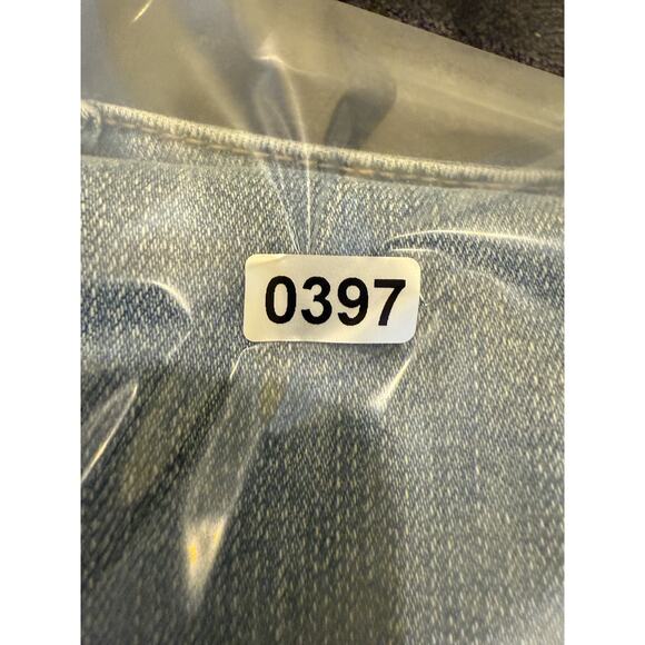 Time and Tru Skinny Jeans Womens 10 Floral Embroidered Distressed Denim Pants - Picture 11 of 11